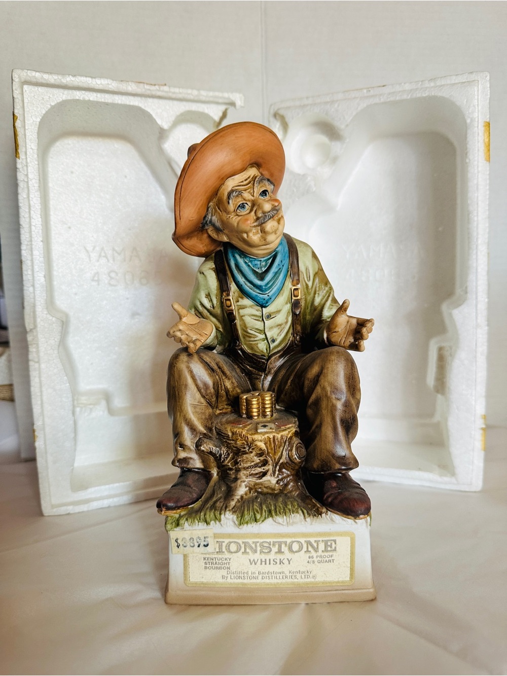 VTG 1974 “Western Gambler” Lucky Buck - Decanter EMPTY ♻️